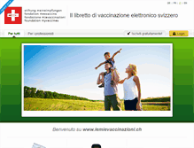 Tablet Screenshot of lemievaccinazioni.ch